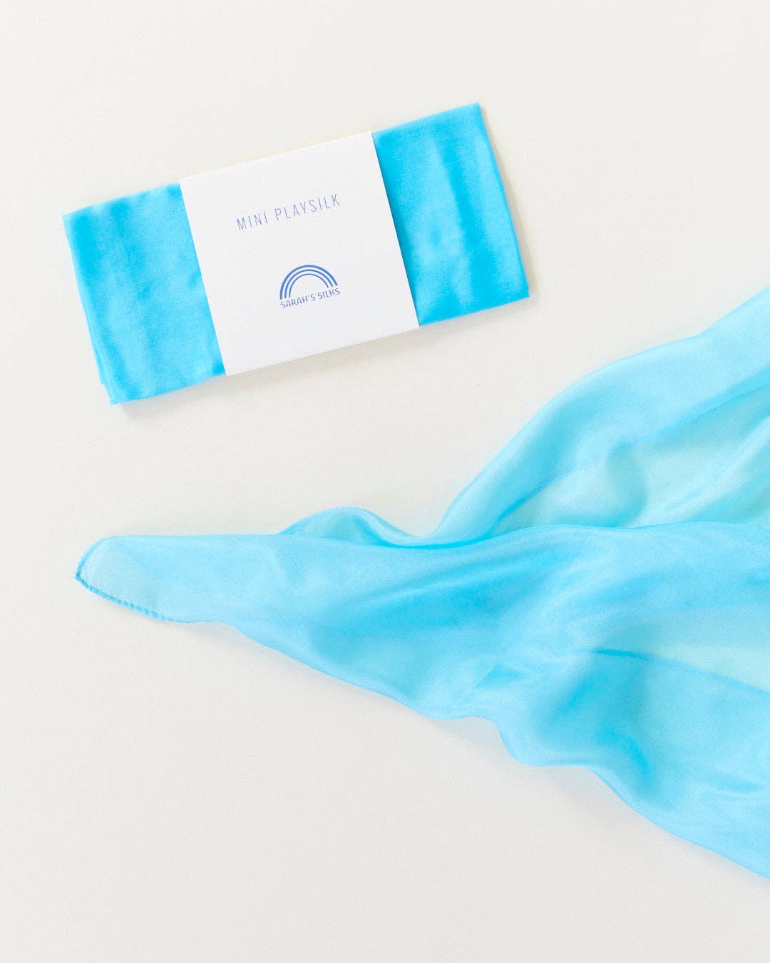 Sarahs Silk Mini Playsilks - Pretend Play 100% Natural Silk Waldorf Toys: Sunshine - - MamaMilla