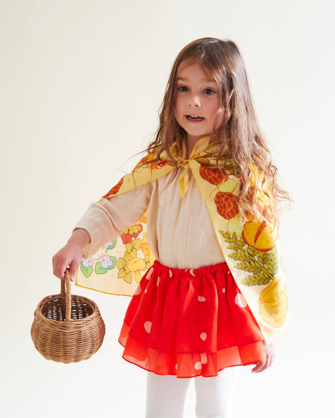 Sarahs Silk Mushroom Print Seek & Find - Natural Waldorf Toy - - MamaMilla