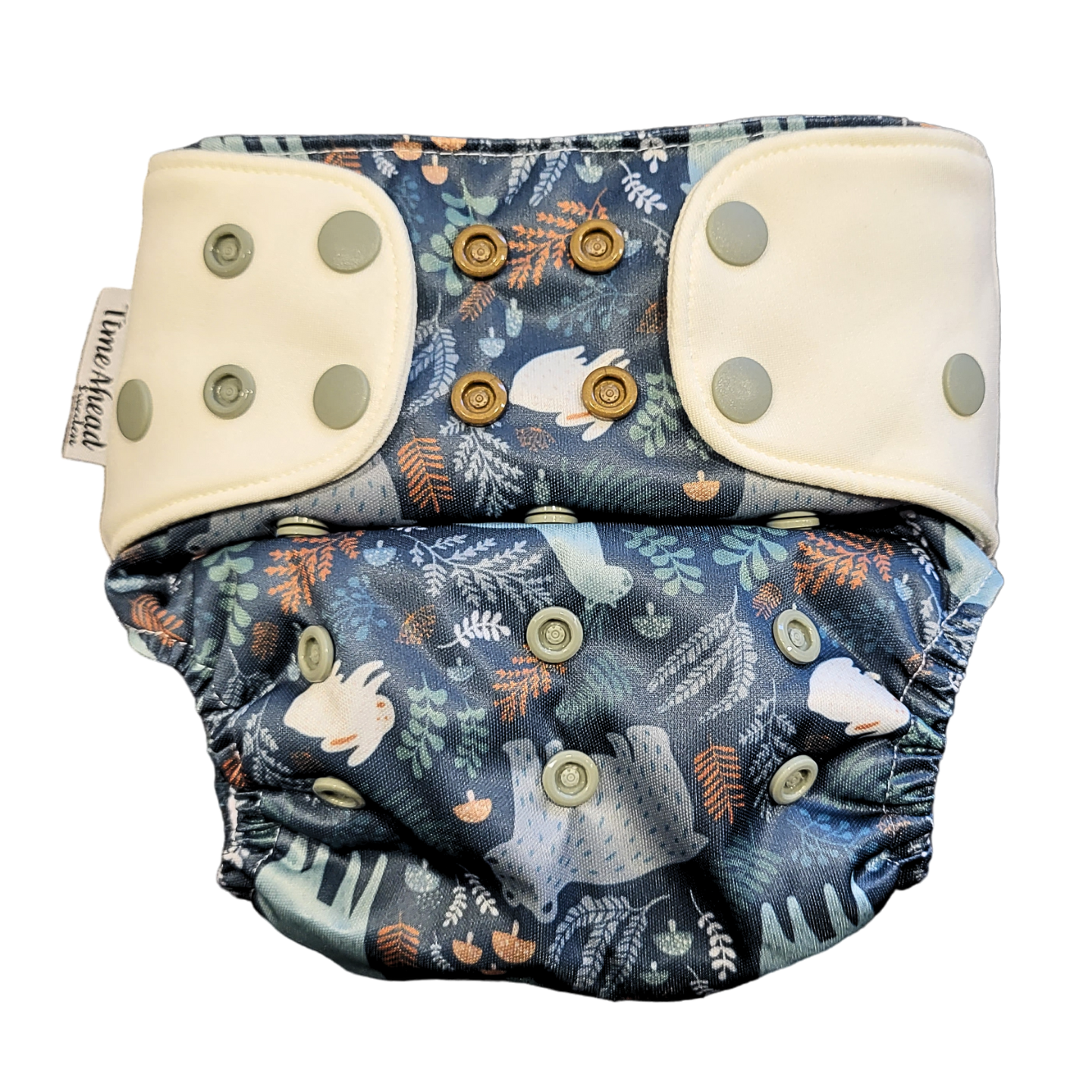 The Swedish Forest | Pocket Diaper Stretch | 5-17kg: Skogssvamp / No inserts - - MamaMilla
