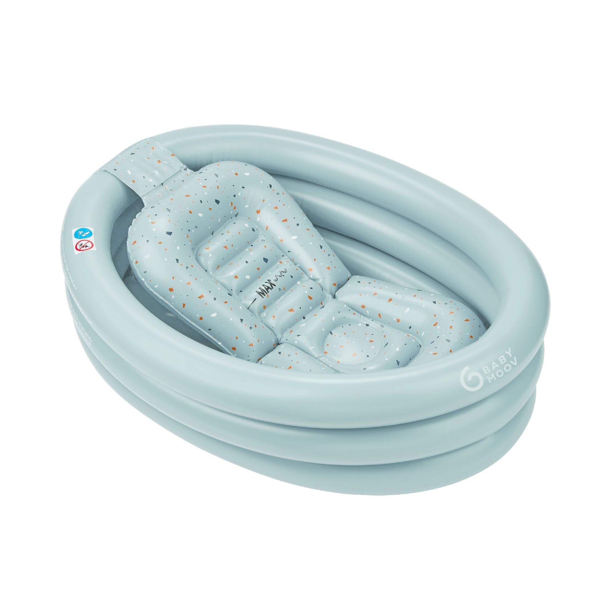 Babymoov Oppusteligt badekar – Aqua Dots - Badekar - MamaMilla