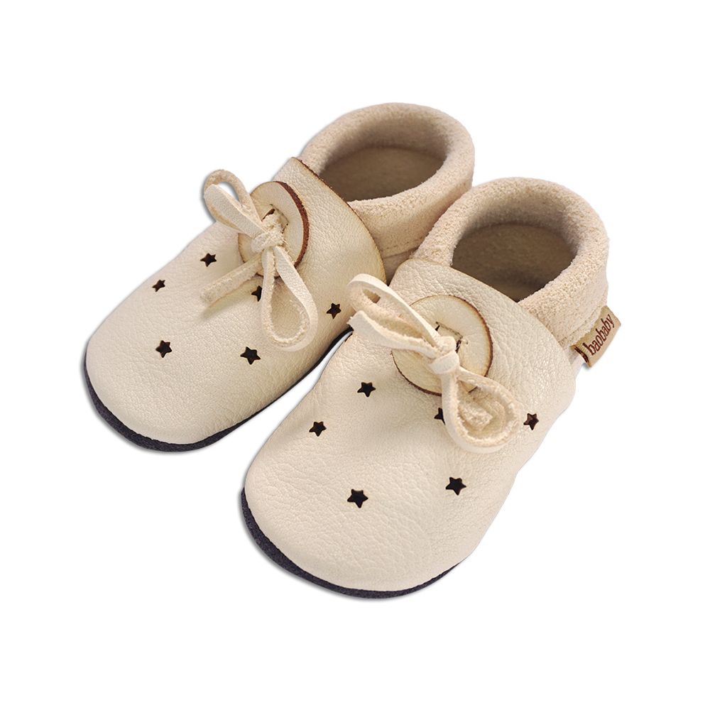 Baobaby Sandalen - Sterren Wit S - - MamaMilla