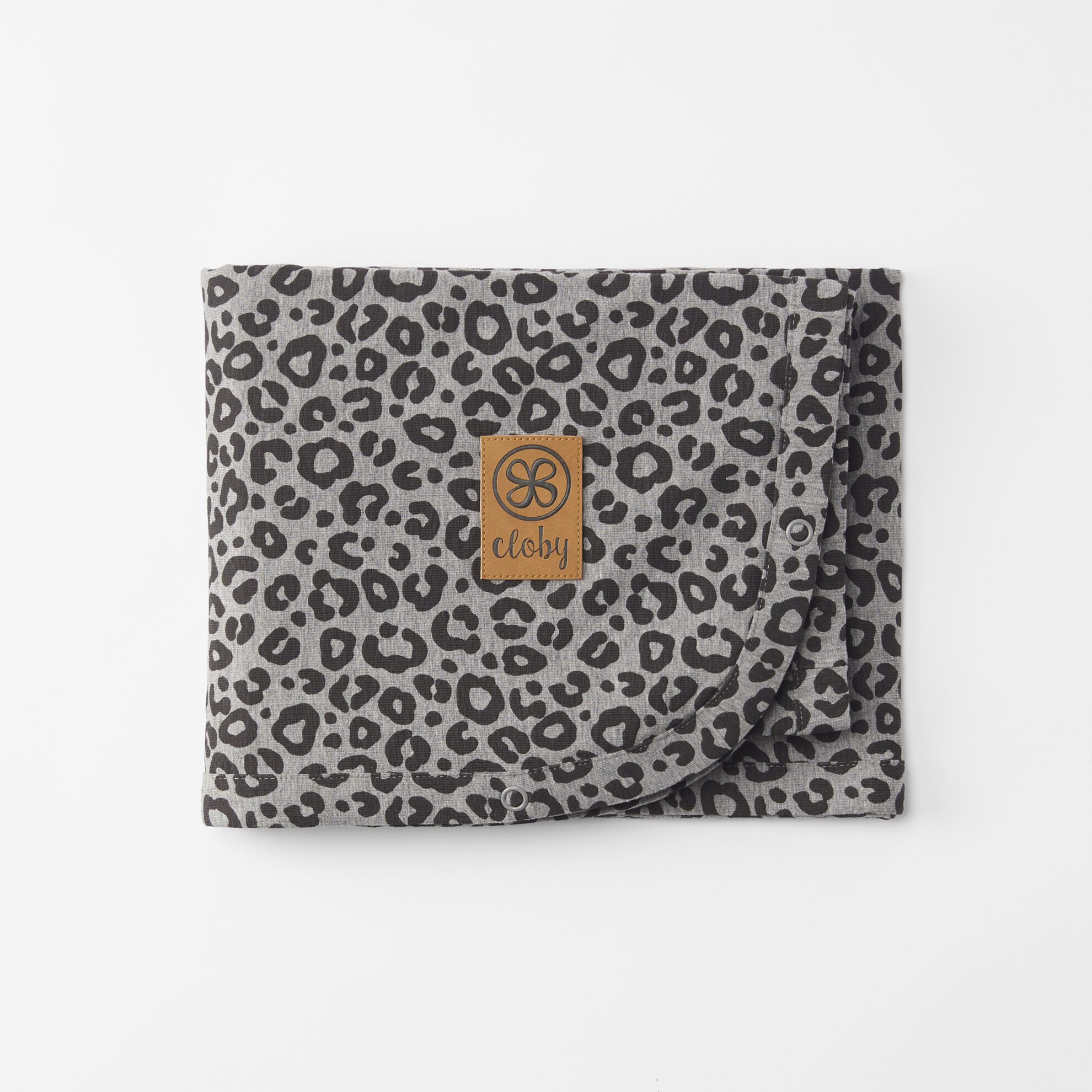 Cloby UV-tæppe med UPF 50+ - Leopard Black Grey - UV-tæppe - MamaMilla
