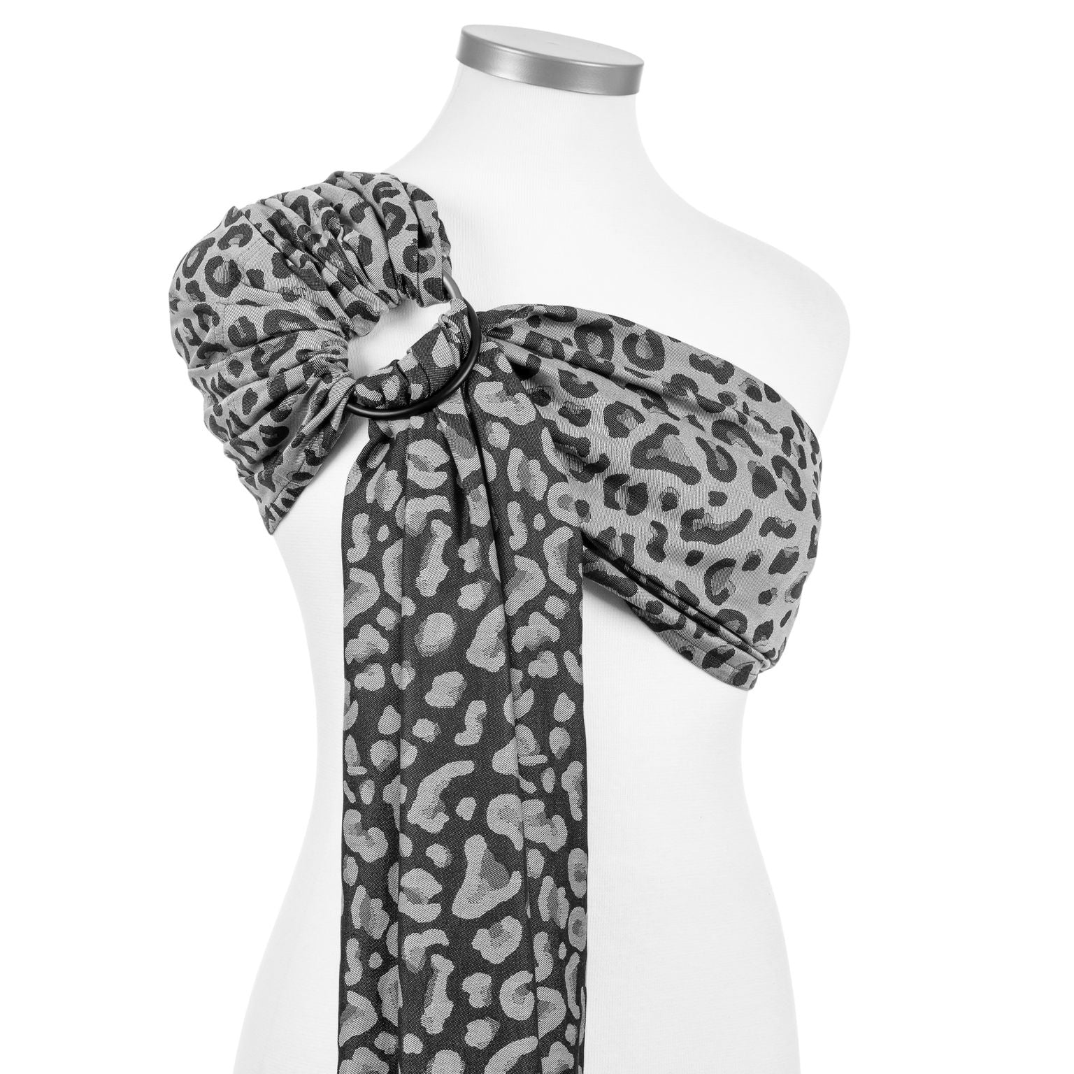 Fidella ringslynge - Leopard Silver - ringslynge - MamaMilla