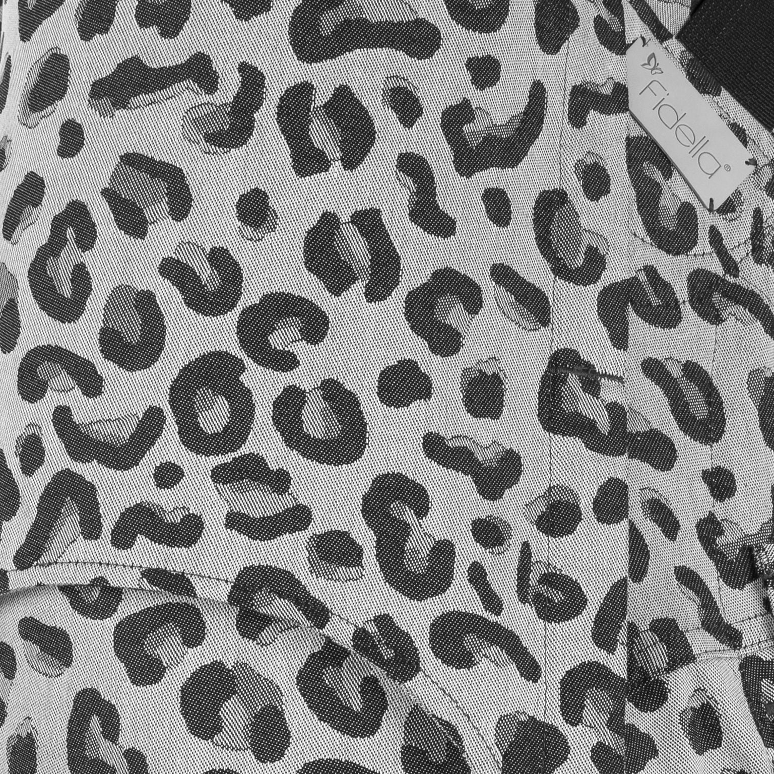 Fidella Fusion Fullbuckle Bärsel - Leopard Silver - Bärsele - MamaMilla