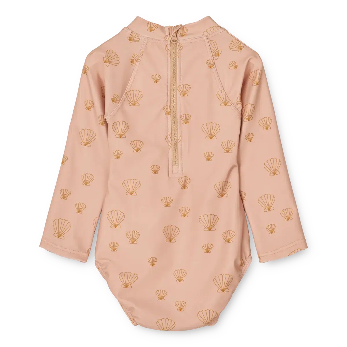 Liewood babyzwempak met lange mouwen - Badpak Maxime - Sea shell / Pale Toscane - Zwemkleding - MamaMilla