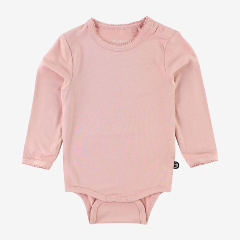 Minymo body i bambu - Rosa - Body - MamaMilla
