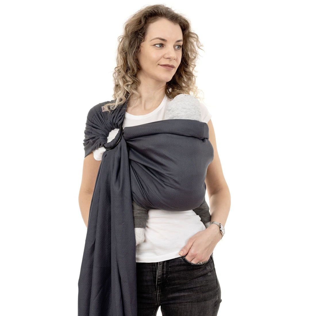 Fidella Ringslynge - Diamond/Anthracite - - MamaMilla