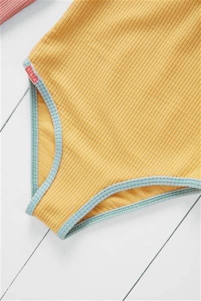 Grass &amp; Air ochre badedragt på børn