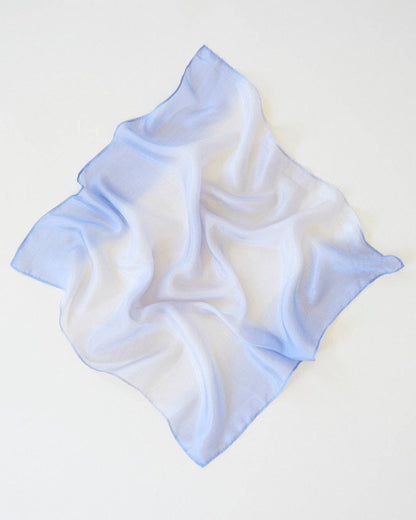 Sarahs Silk Earth Playsilks - Open-Ended 100% Silk, Natural Waldorf Toys: Ocean - - MamaMilla