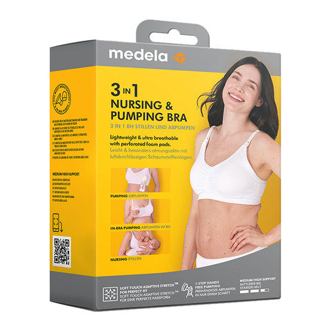 Medela Amme Og Pumpe BH 3-i-1 Str. M Sort