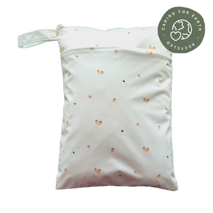 The Swedish Forest | Wetbag medium: Humleblomster vit - - MamaMilla