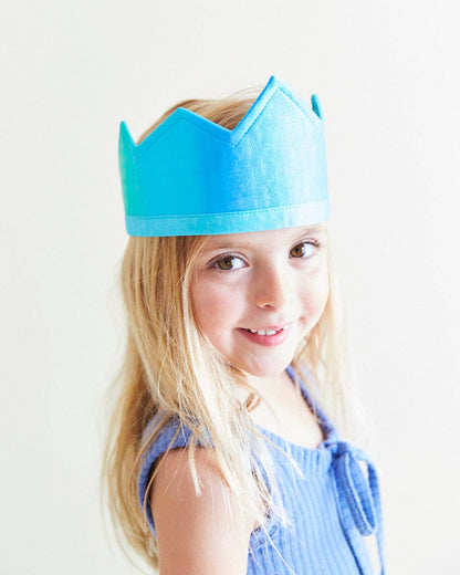 Sarahs Silk Mermaid Crown - 100% Silk Crown för födelsedagar och klä upp - - MamaMilla