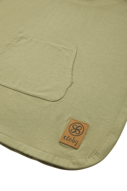 Cloby UV Poncho - Olivgrön 3-5 år - - MamaMilla
