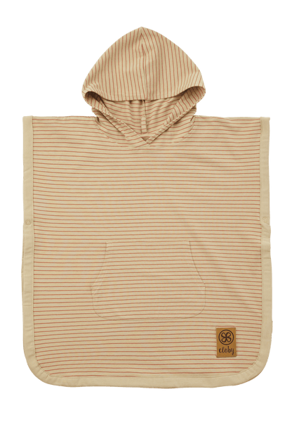 Cloby UV-Poncho – Sandy Beach/Peanut Brown 1–3 Jahre – – MamaMilla