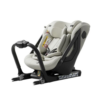 Axkid ONE+ 3 - Beachgrass Beige - iSize 40-125 cm - 40-125 cm (Nyfödd till 7 år) - MamaMilla