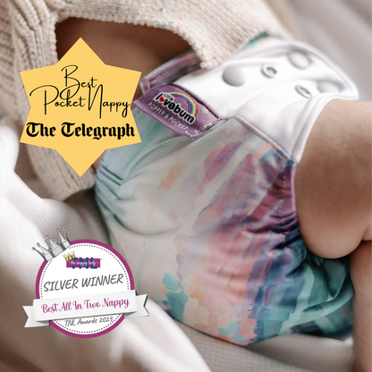 Little Lovebum Luier met Rekbare Vleugels - Luier - MamaMilla