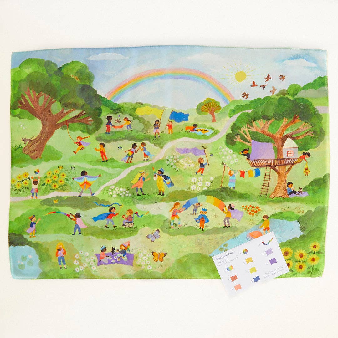 Sarahs Silk 30 Ways to Play Seek &amp; Find Activity Playsilk - - MamaMilla