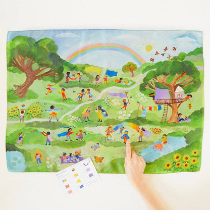 Sarahs Silk 30 Ways to Play Seek &amp; Find Activity Playsilk - - MamaMilla