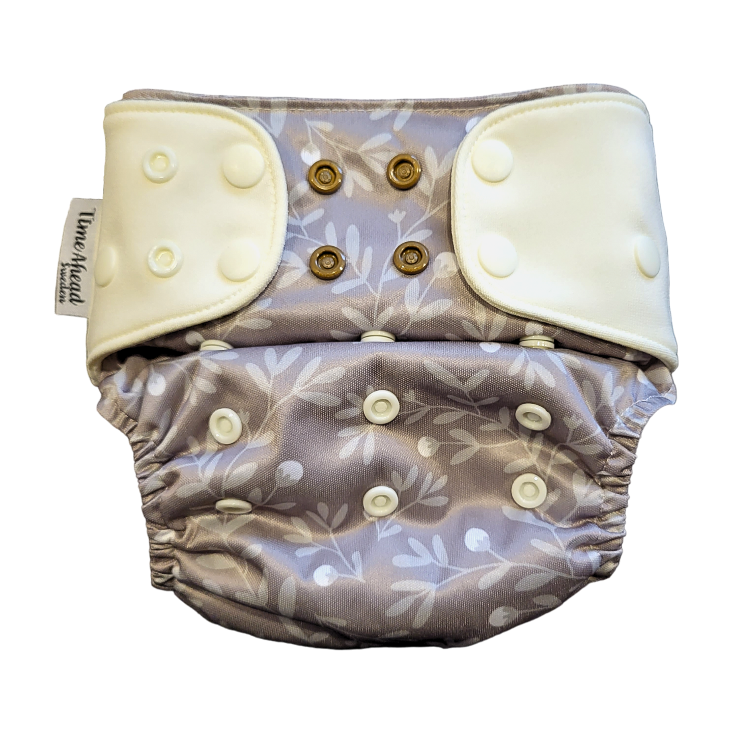 The Swedish Forest | Pocket Diaper Stretch | 5-17kg: Skogssvamp / No inserts - - MamaMilla