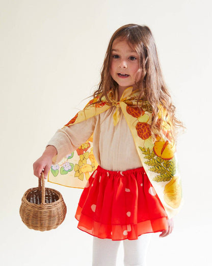 Sarahs Silk Mushroom Print Seek &amp; Find - Natural Waldorf Toy - - MamaMilla