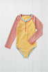 Grass & Air ochre langærmet badedragt