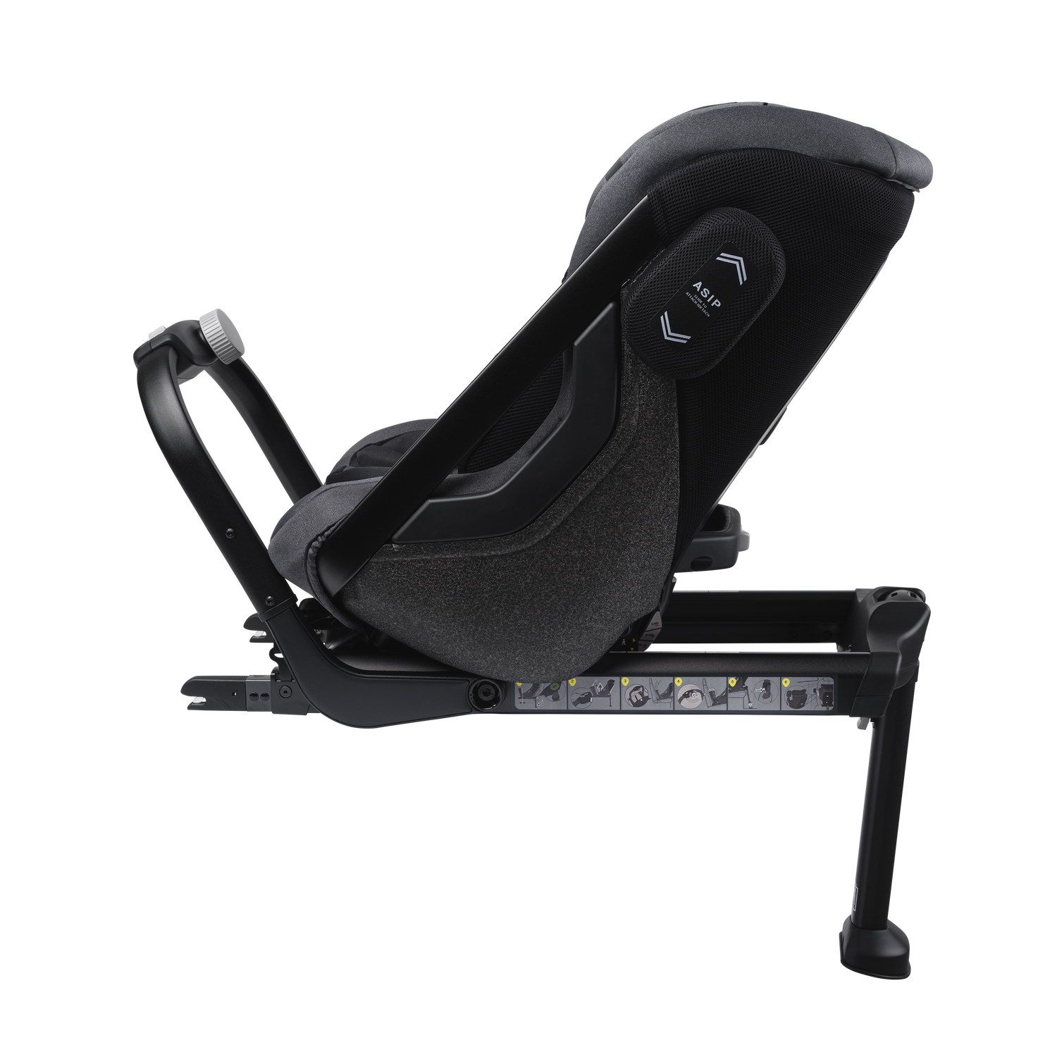 Axkid ONE 2 - Granit Melange - iSize 61-125 cm- ERBJUDANDE - 61-125 cm (3 månader till 7 år) - MamaMilla