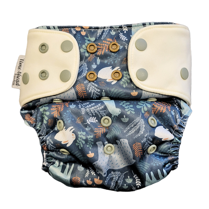 Het Zweedse bos | Zakluier Stretch | 5-17kg: Dalascog / Geen inzetstukken - - MamaMilla