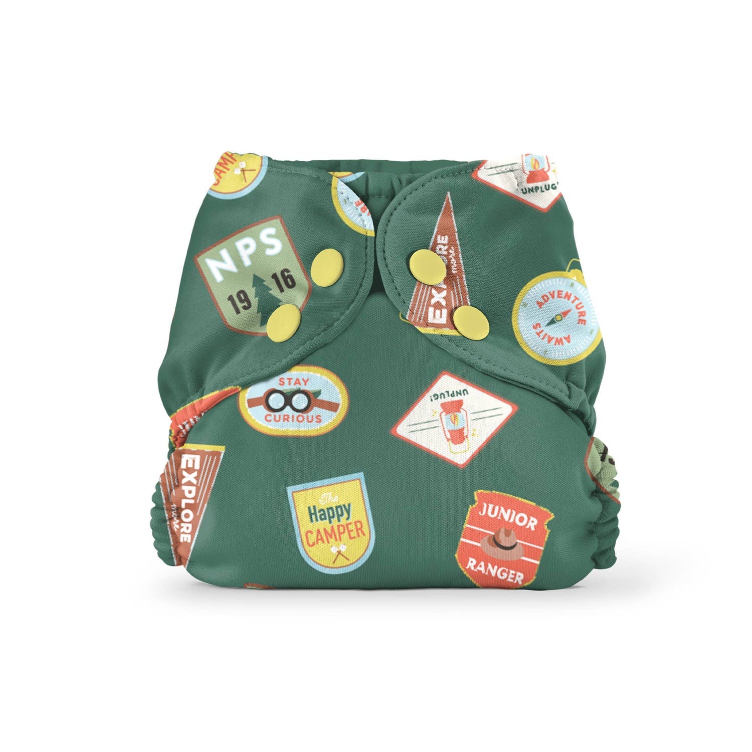 Outer (+ Swim Diaper): Winter Water Factory Blueberries / Size 2 (18-35 lbs) - - MamaMilla