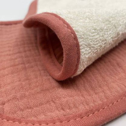 Smikkels Hagesmæk - Økologisk Bomuld - Blå