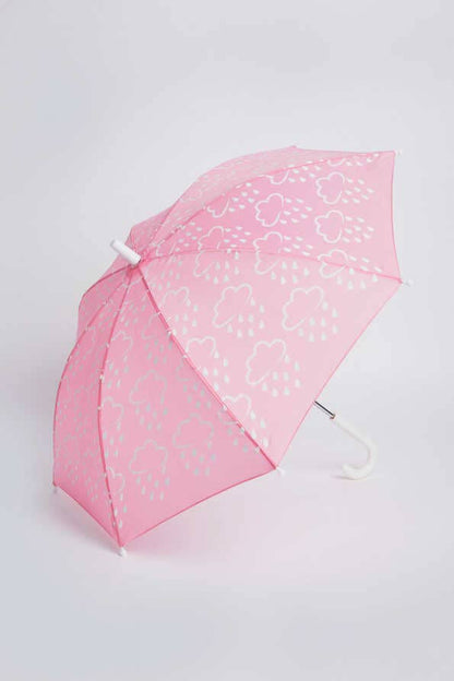Grass &amp; Air baby pink paraply farveskift