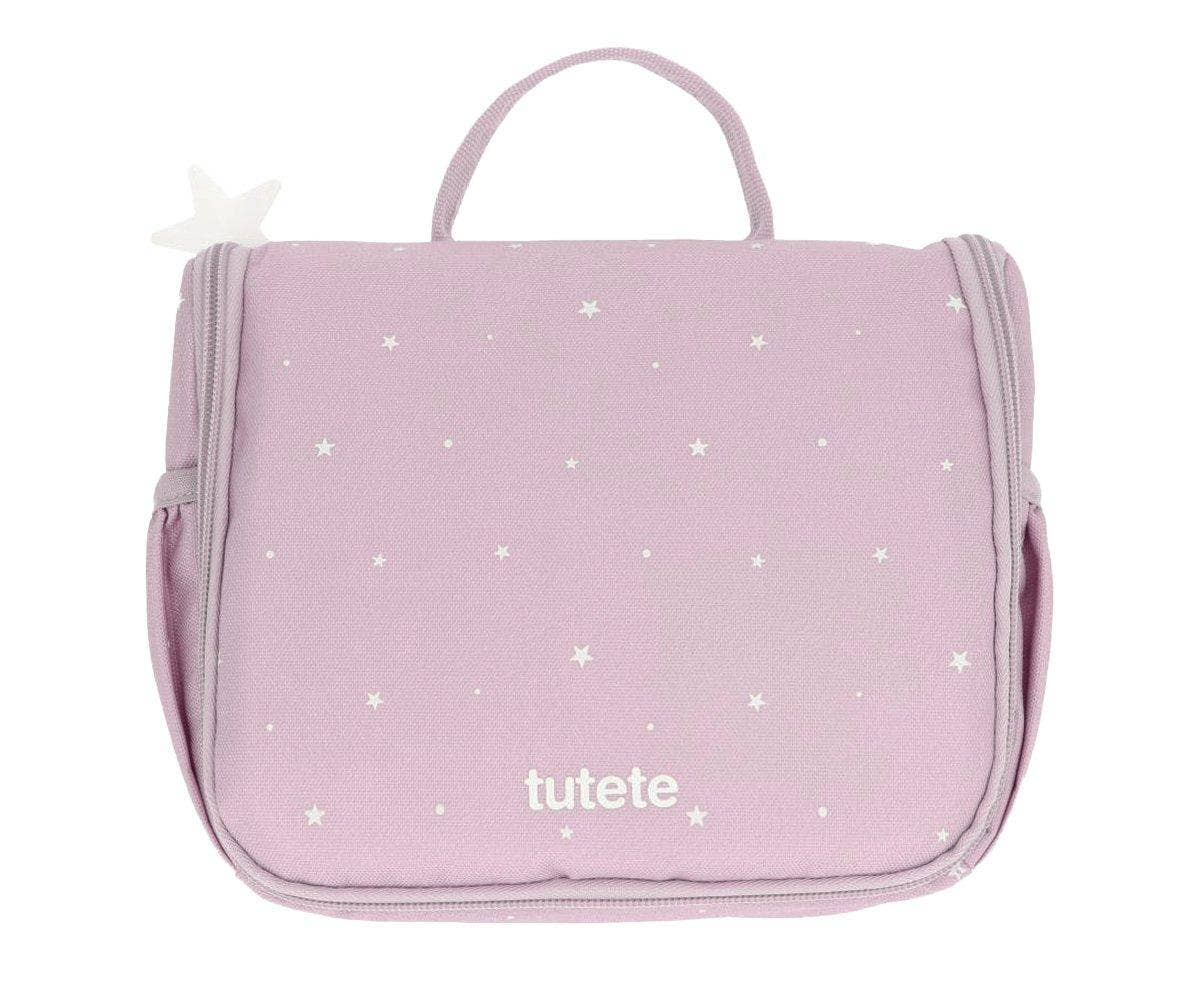 Tutete Stars toilettaske til børn - Lilla