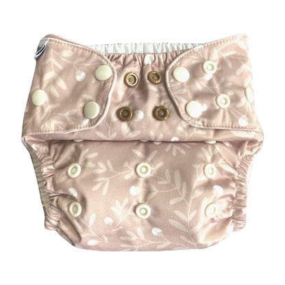 The Swedish Forest | Pocket Diaper | Slim 3-15kg: Hjortron / No inserts - - MamaMilla