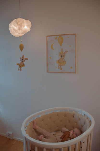 Nou Petit musiklampe - Flora - Uro - MamaMilla