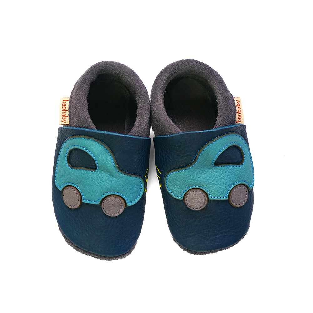 Baobaby Classic Babyschuhe – Buggy Navy M – – MamaMilla