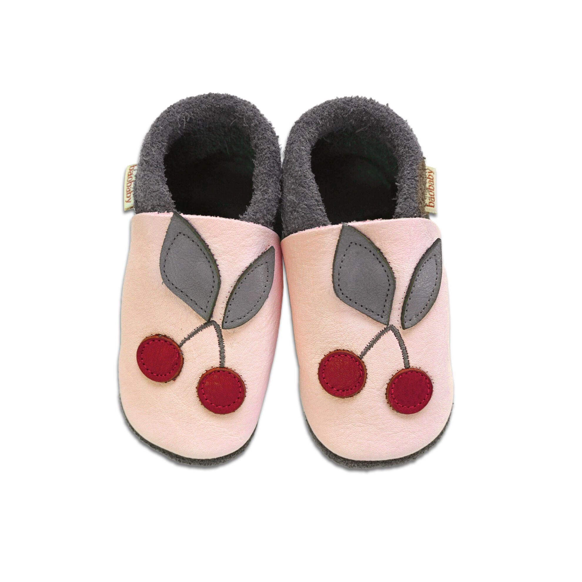 Baobaby Klassisk Babysko - Cherry Pop M - - MamaMilla
