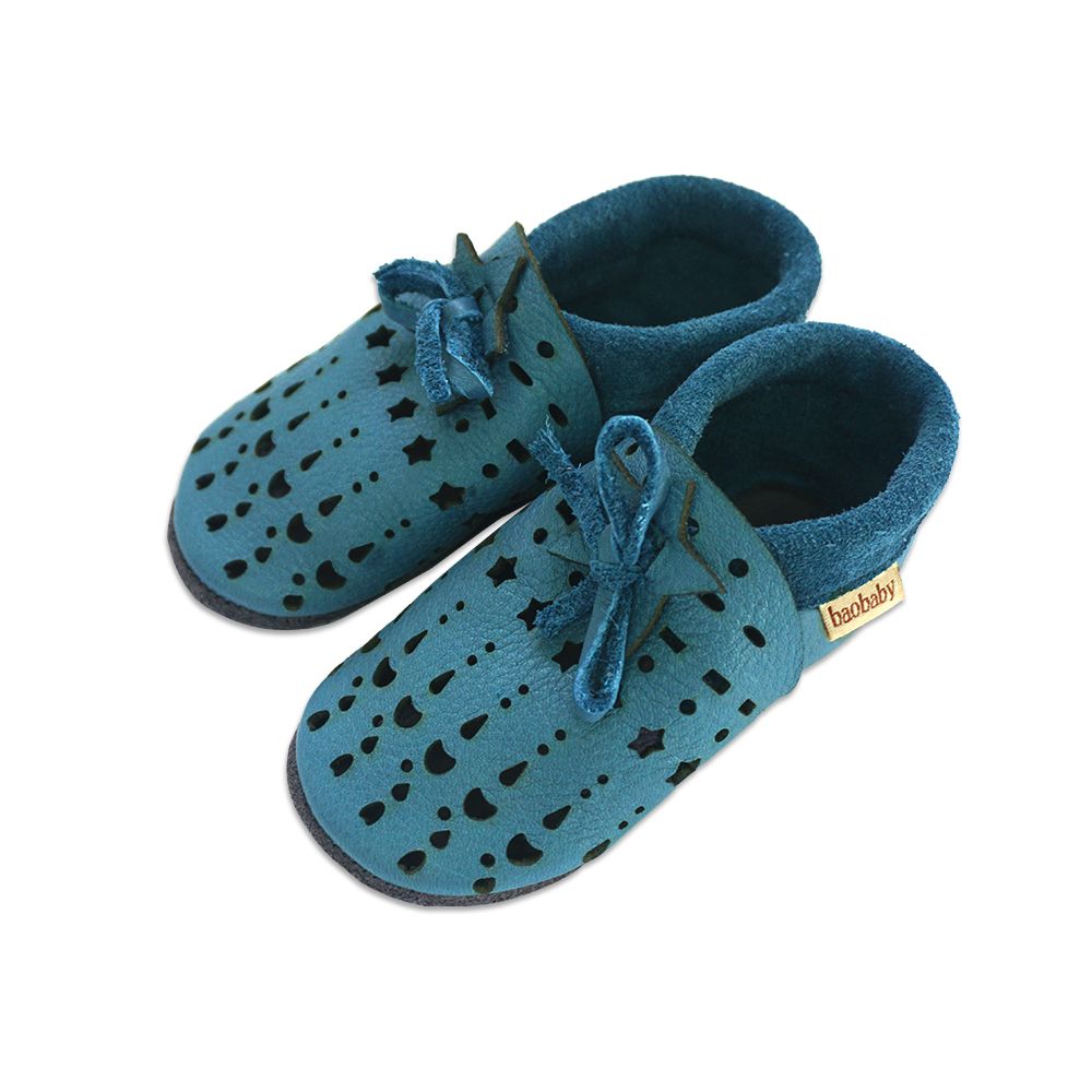 Baobaby Sandalen - Dots Sky XL - - MamaMilla