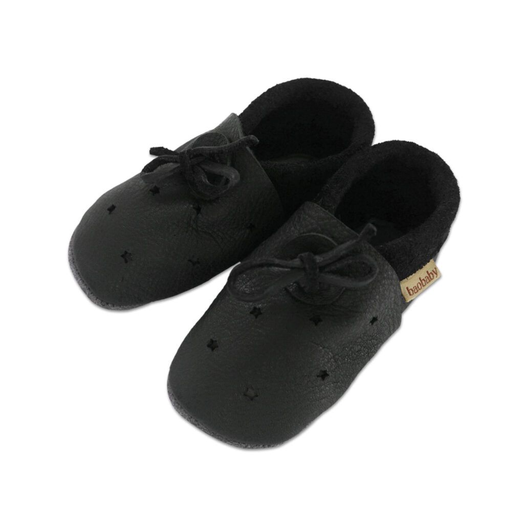 Baobaby Sandaler - Stars Black XL - - MamaMilla