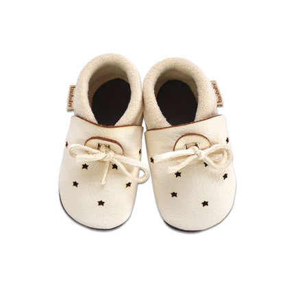 Baobaby Sandalen - Sterren Wit XXS - - MamaMilla