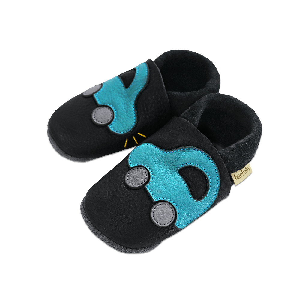 Baobaby Classic Babyschoentjes - Buggy Zwart XXL - - MamaMilla