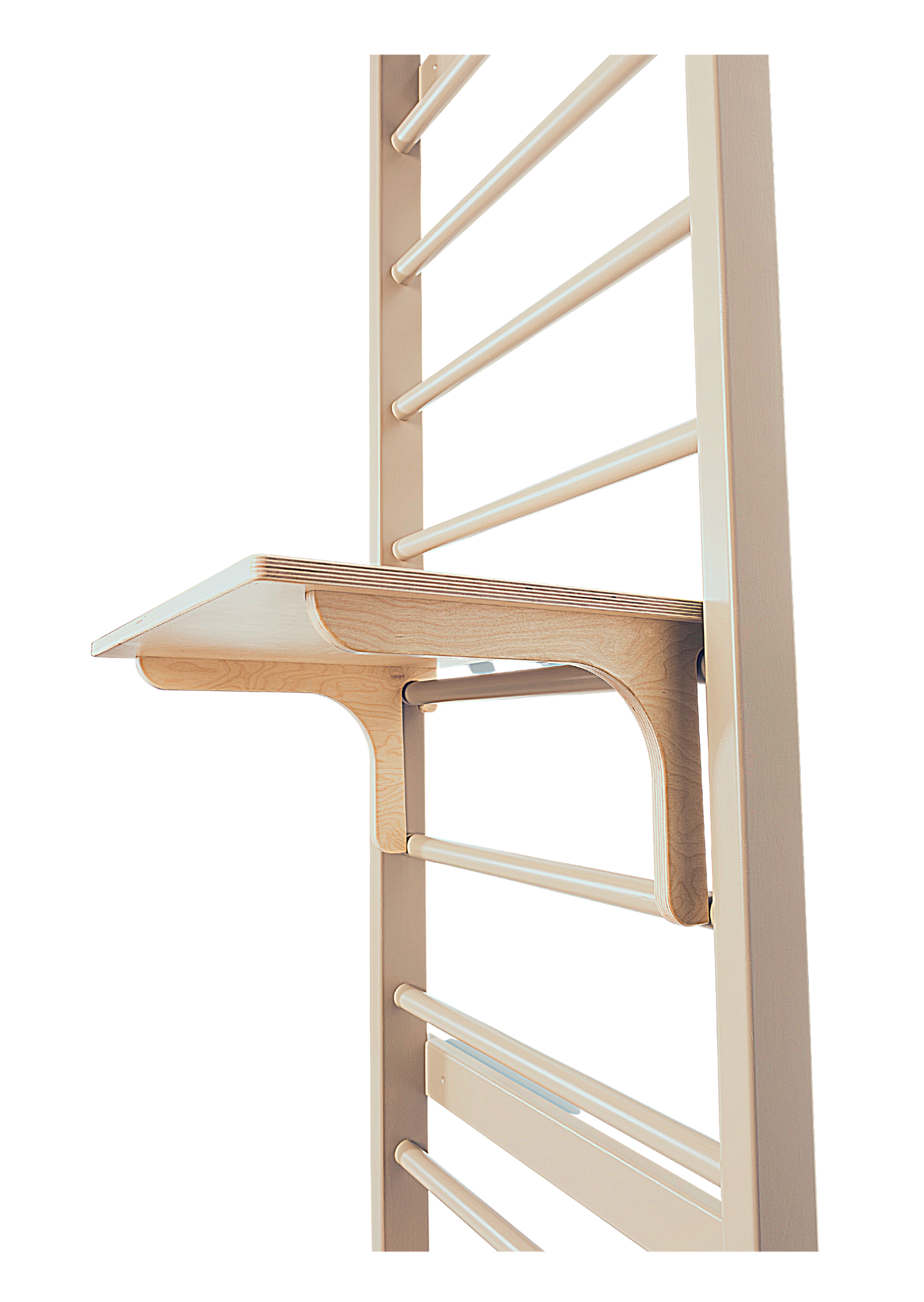Skrivebord til gymnastikribbe fra Ribbebørn