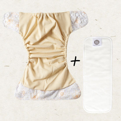 One Size Coolmax Pocket Diaper. Space Teddy - - MamaMilla