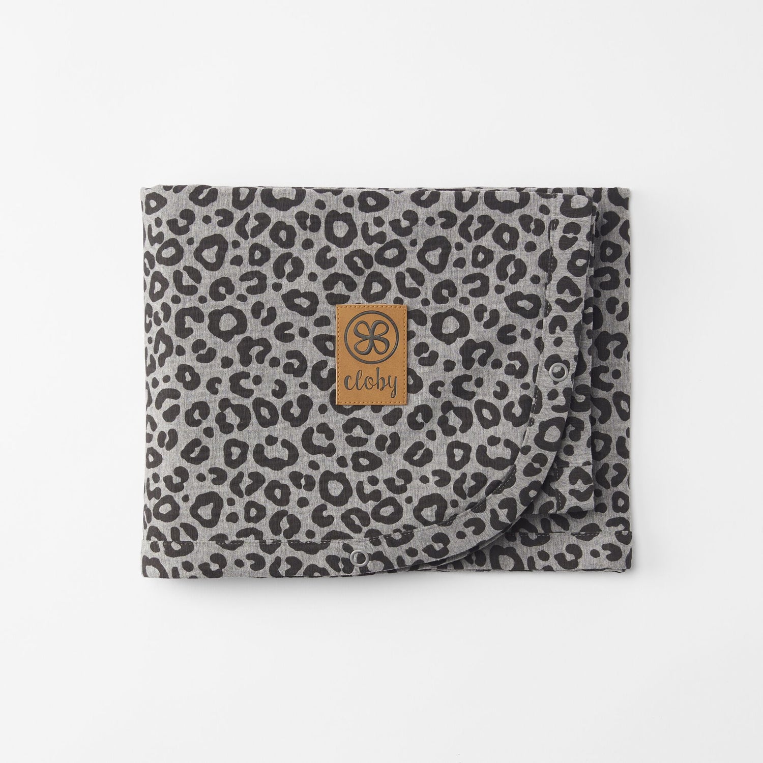 Cloby UV-tæppe med UPF 50+ - Leopard Black Grey - UV-tæppe - MamaMilla