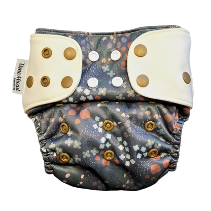 The Swedish Forest | Pocket Diaper Stretch | 5-17kg: Skogssvamp / No inserts - - MamaMilla