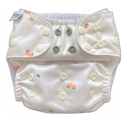 The Swedish Forest | Pocket Diaper | Slim 3-15kg: Hjortron / No inserts - - MamaMilla