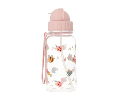 Trinkflasche mit Ausguss aus Tritan-Kunststoff – 500 ml – Bugs – Trinkflasche aus Kunststoff – MamaMilla