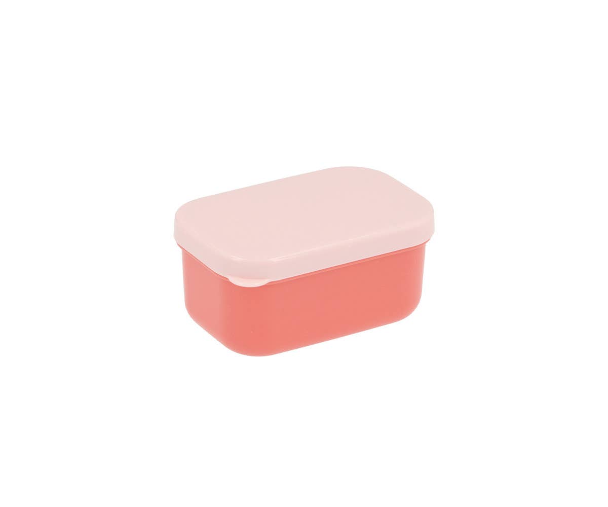 Tutete bento madkasse med gaffel - Stripes Bloom &amp; Blush
