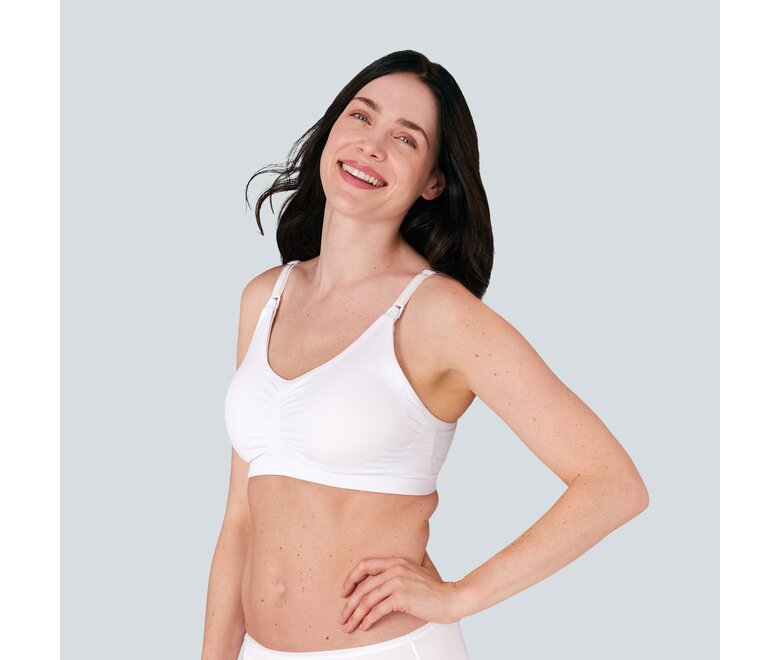 Medela Komfortabel 3-i-1 amme- og pumpe-BH, sort, str. L - MamaMilla