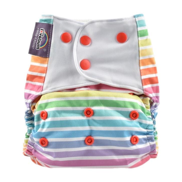Little Lovebum Luier met Rekbare Vleugels - Luier - MamaMilla