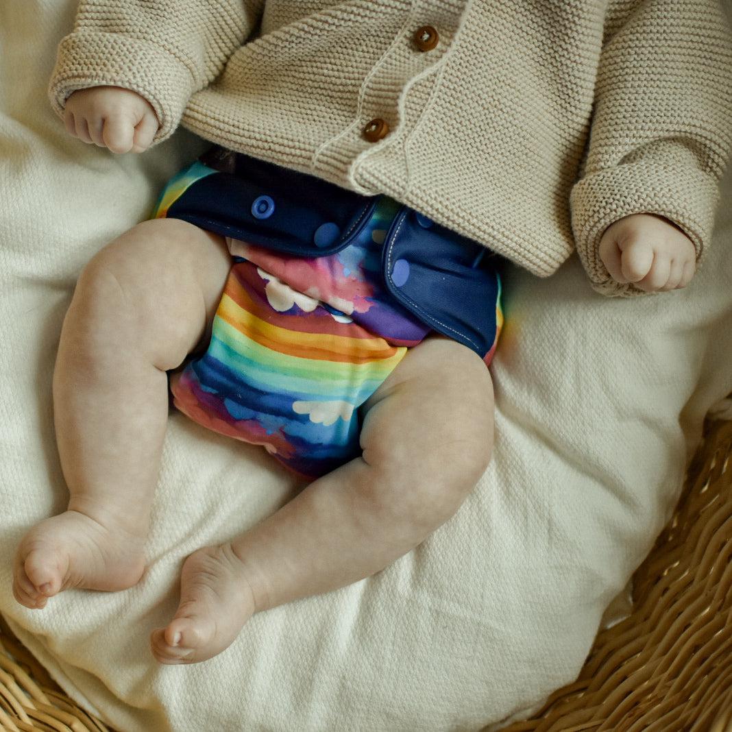 Little Lovebum Luier met Rekbare Vleugels - Luier - MamaMilla