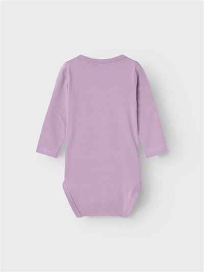 Noem het body met glitterdetails - Solinne - Rabbit - Lavender Mist - Body - MamaMilla